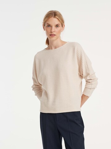 OPUS Sweater 'Genime' in Beige: front
