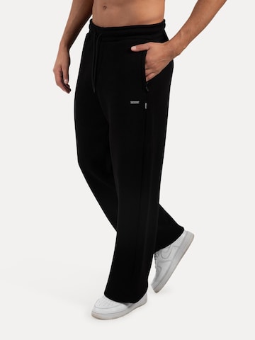 Regular Pantalon Smilodox en noir