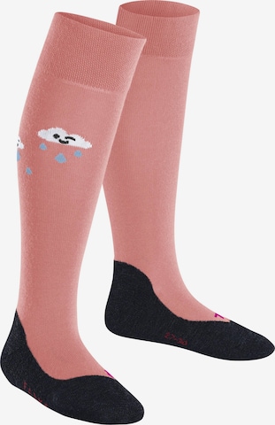 FALKE Socks 'Active Rainboot' in Pink: front