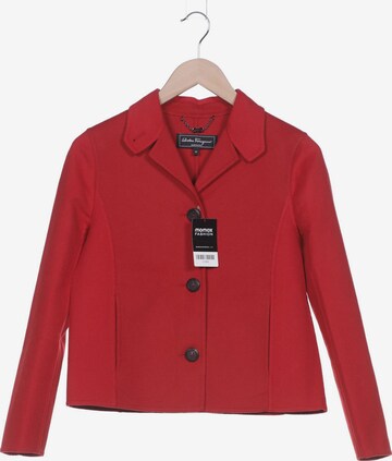 Salvatore Ferragamo Jacket & Coat in S in Red: front