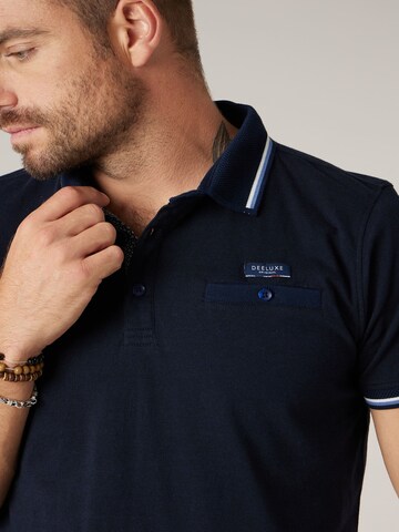 T-Shirt 'Drex' Deeluxe en bleu