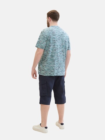 TOM TAILOR Men + Regular Shorts in Blau