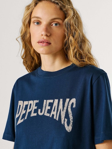 T-shirt 'Maca' Pepe Jeans en bleu
