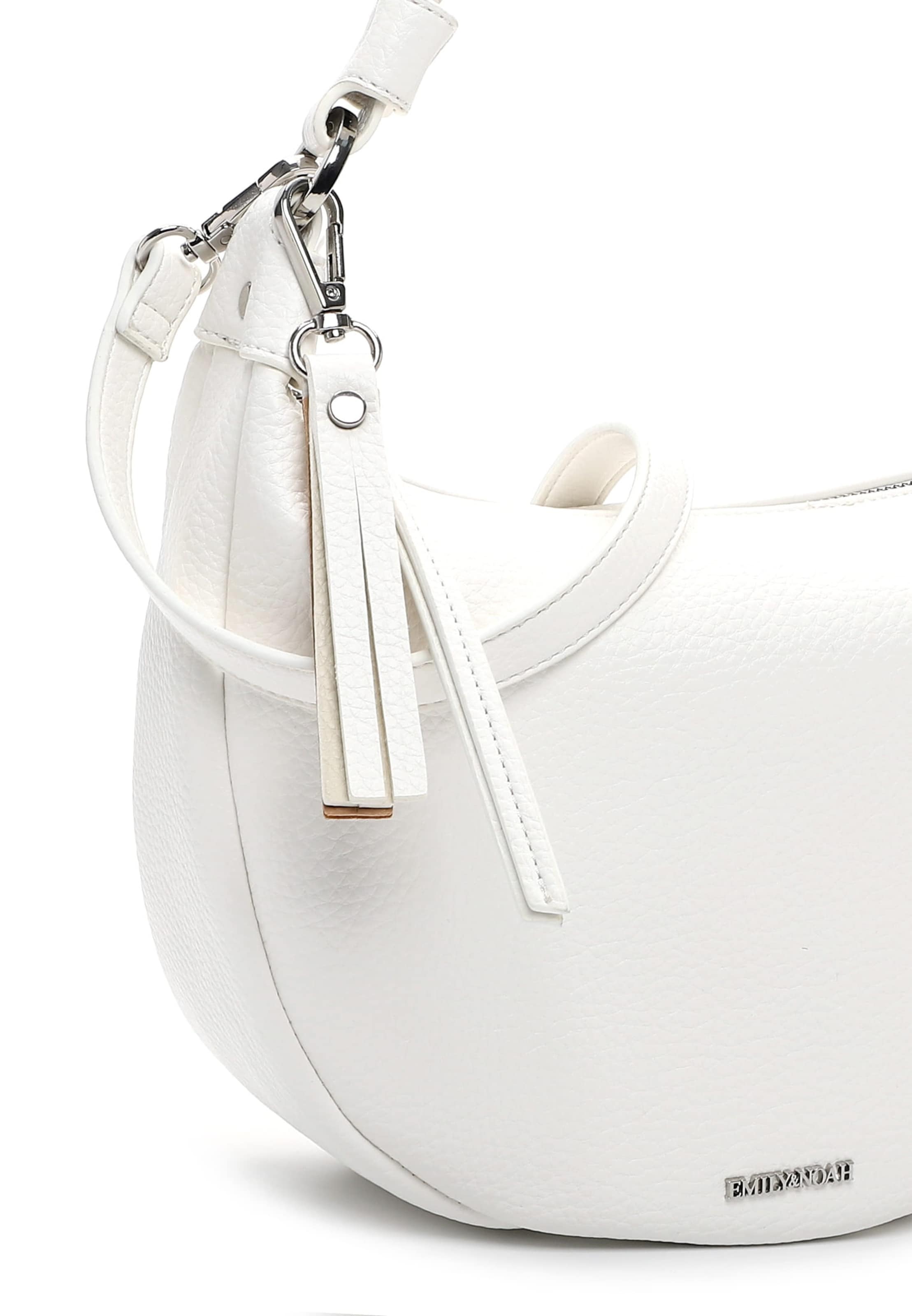 Emily & Noah Schultertasche 'Jeanine' in Weiß