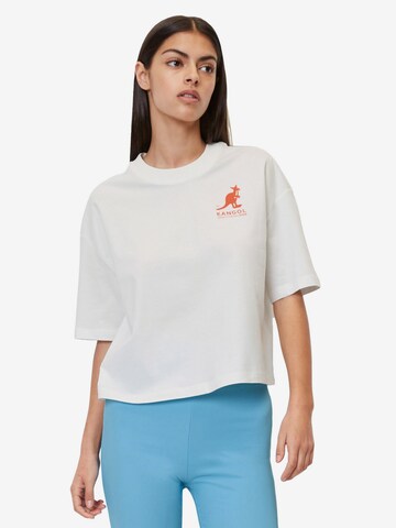 T-shirt Marc O'Polo DENIM en blanc : devant