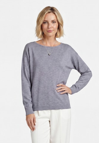Pull-over Usha en gris : devant