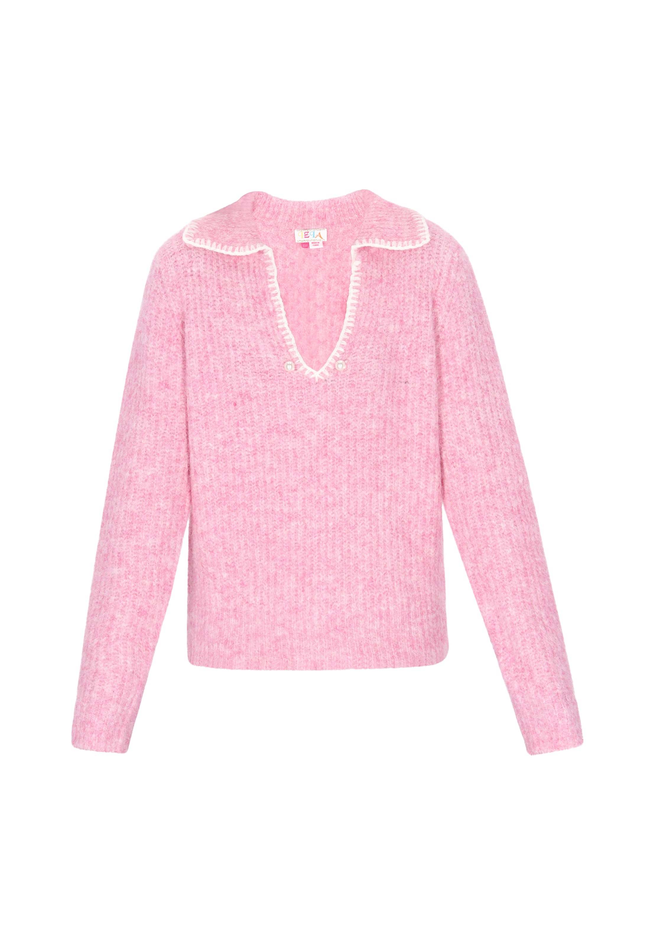 rozā IZIA Džemperis: no priekšpuses