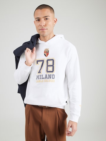 Carlo Colucci - Sudadera en blanco: frente