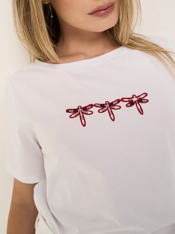 Camomilla Italia T-Shirt 'Seymur' in Weiß