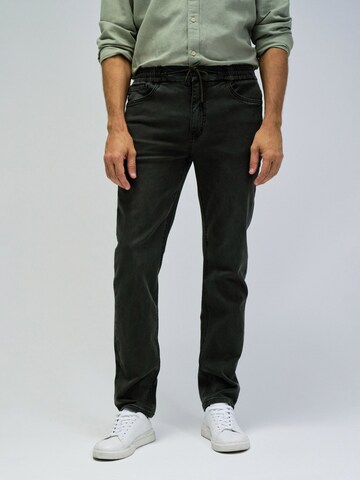 Salsa Jeans Slim fit Chino trousers in Green: front