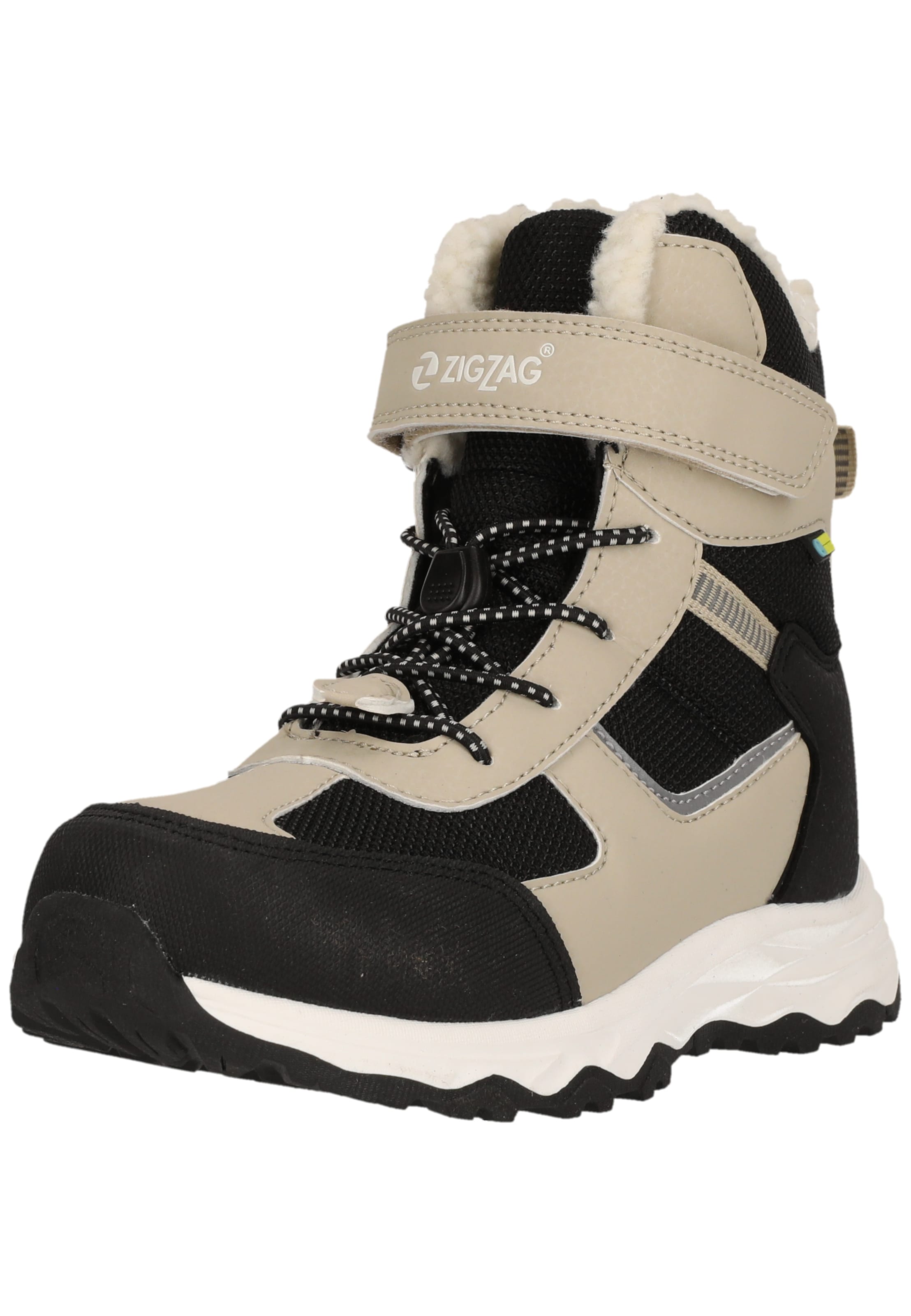 ZigZag Snow boots 'Balful' in Beige: front