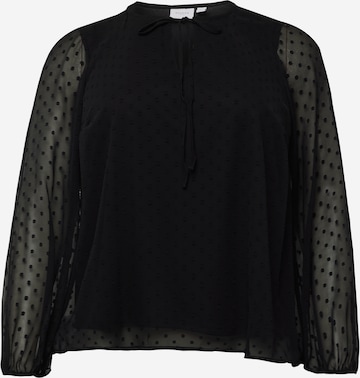 EVOKED Blouse 'EDEE' in Black: front