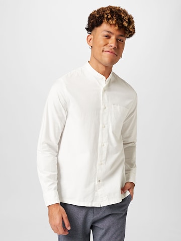 TOMMY HILFIGER Regular fit Button Up Shirt in White: front