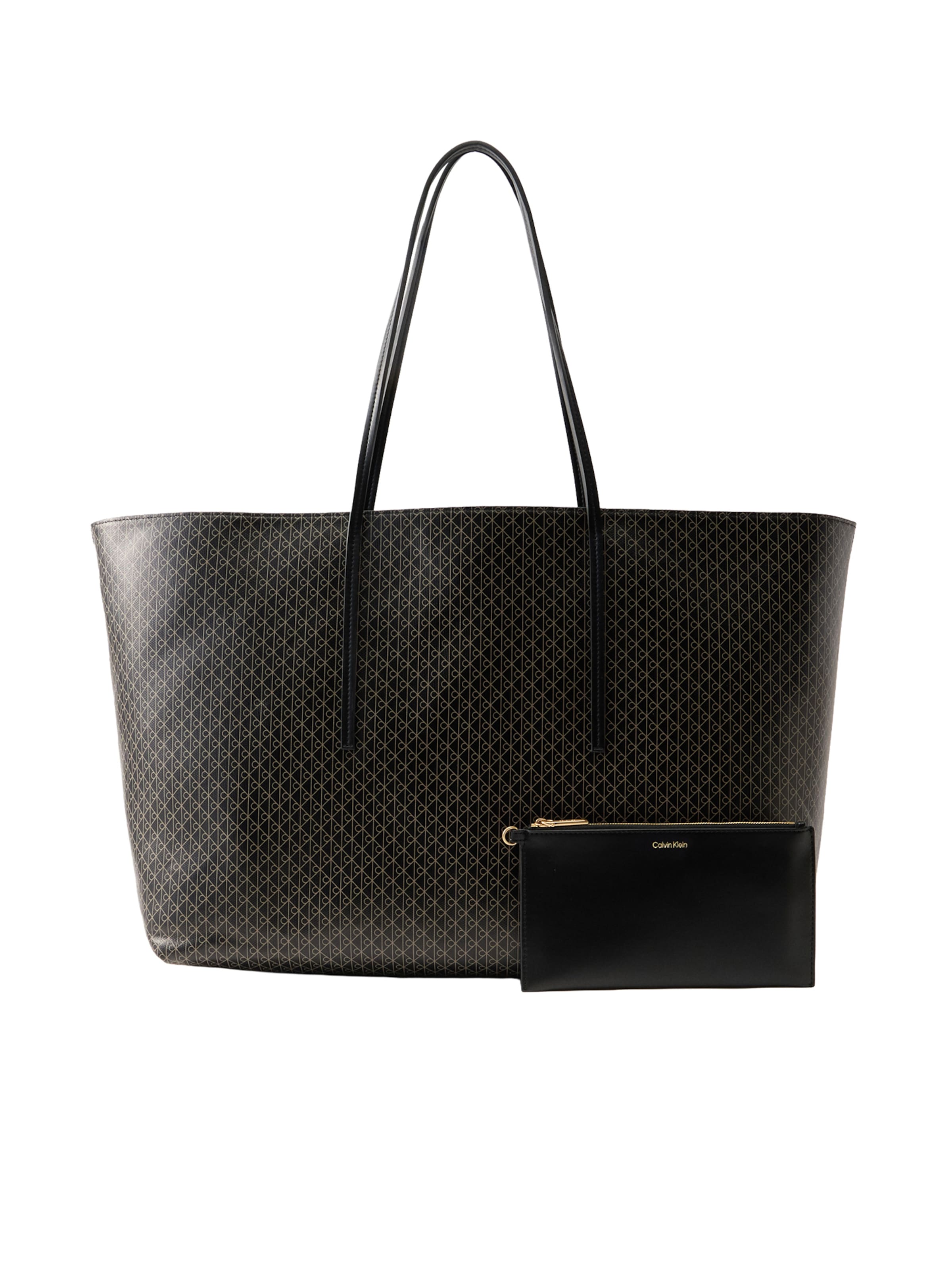 Calvin Klein - Shopper en negro: frente
