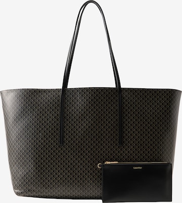 Calvin Klein - Shopper en negro: frente