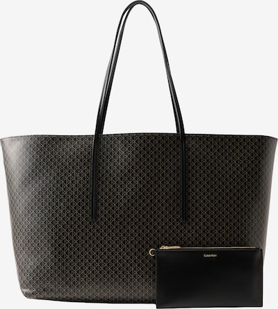 Calvin Klein Ostoskassi koossa One Size värissä kerma / musta, Tuotenäkymä