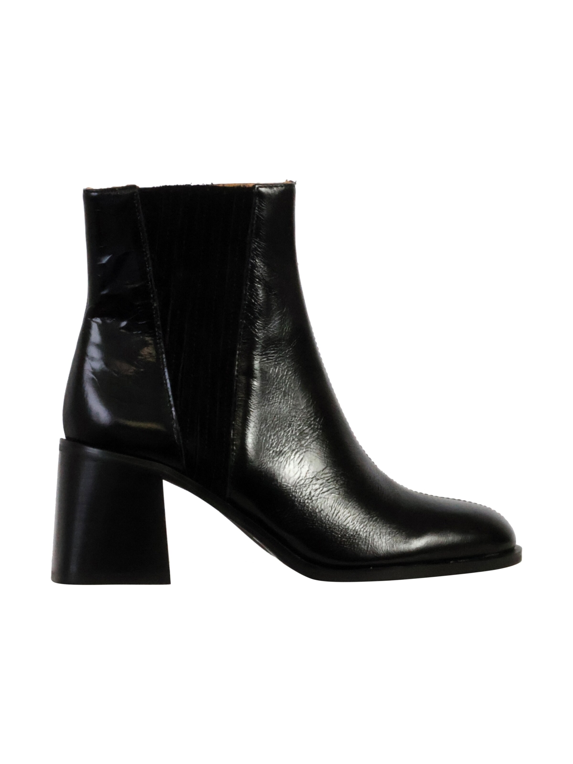 Emilie Karston Booties 'Lederstiefeletten Evelyn' in Black