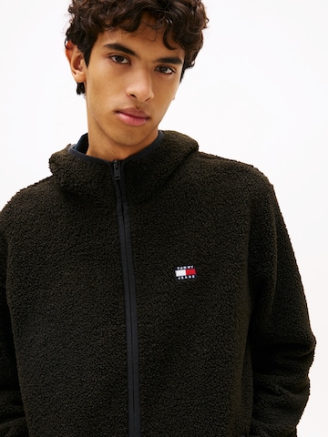 Tommy Jeans Флисовая куртка в Черный
