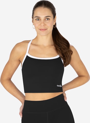 Circle Five Sporttop 'Sporttop mit integrierten Cups' in Schwarz: Vorderseite