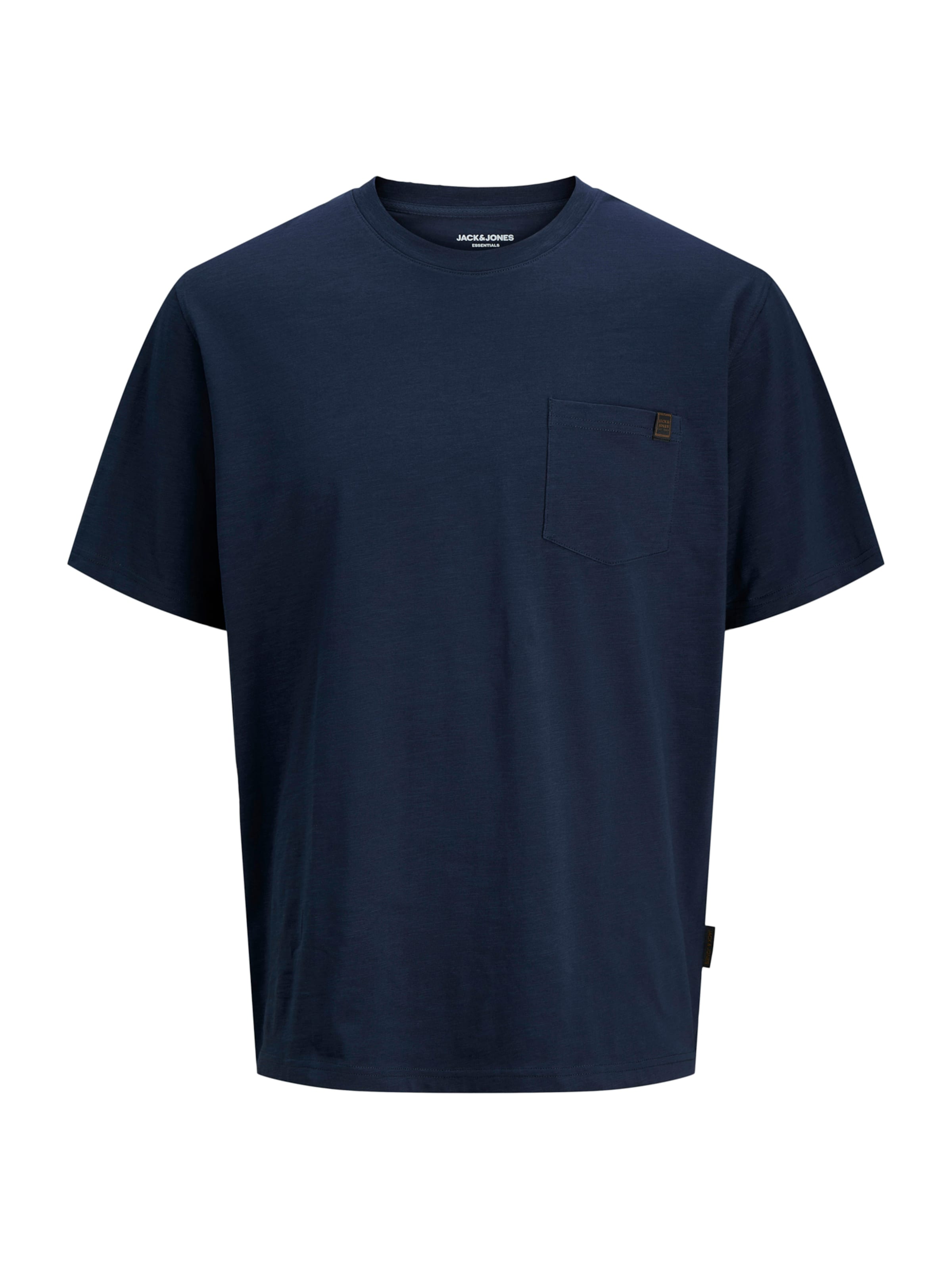 JACK & JONES T-Shirt 'JJEDover' in Blau: Vorderseite