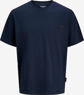 JACK & JONES T-Shirt 'JJEDover' in Blau: Vorderseite