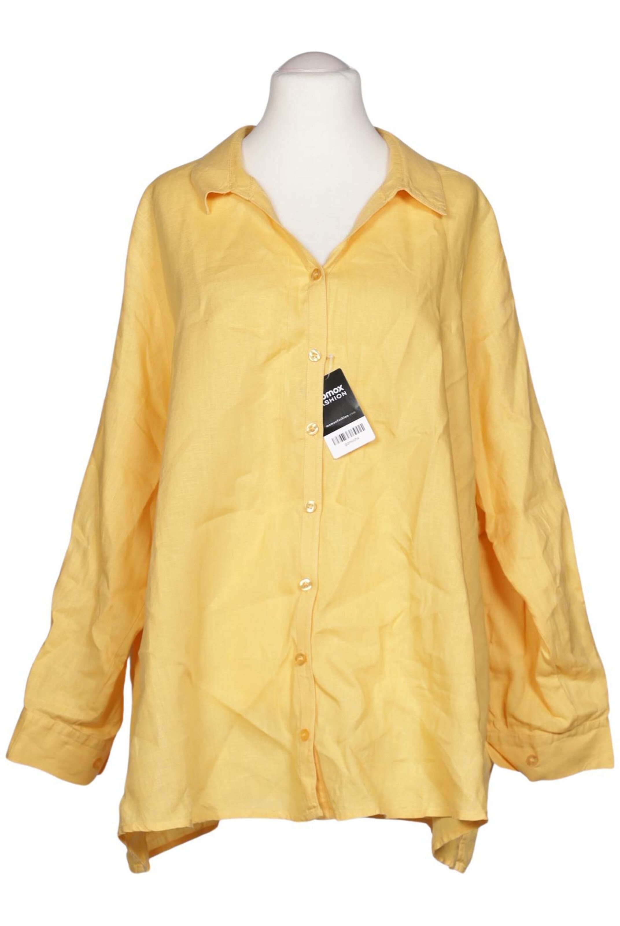 Ulla Popken Blouse & Tunic in 9XL in Yellow: front