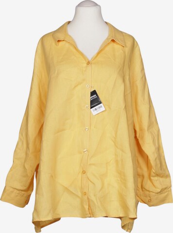 Ulla Popken Bluse 9XL in Gelb: Vorderseite