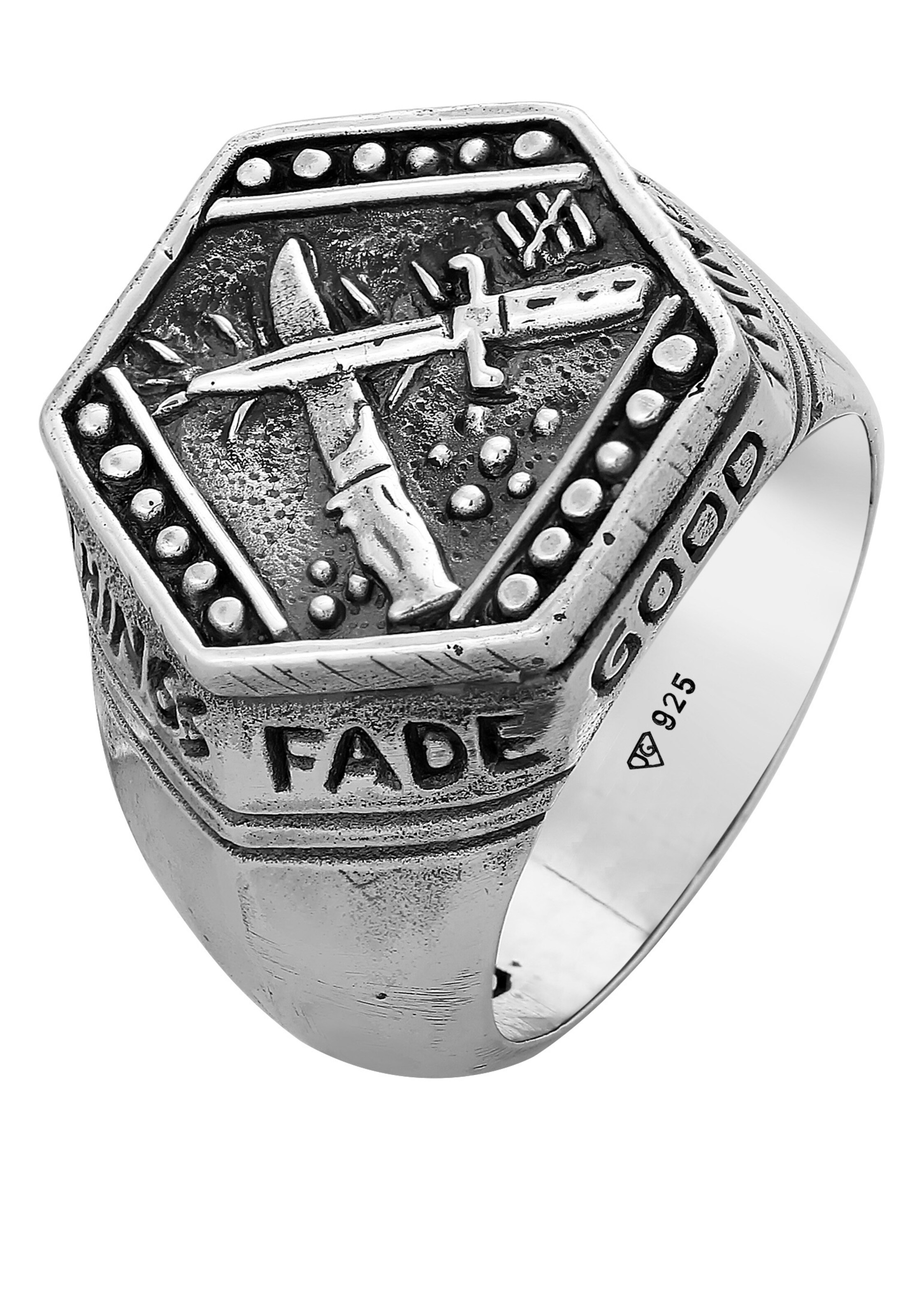 Haze&Glory Ring 'Knife' in Silver