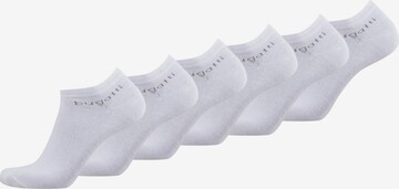 bugatti Socks in White: front