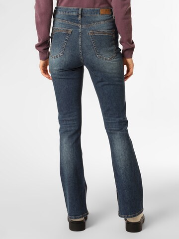 Blue Fire Boot cut Jeans 'Vicky' in Blue