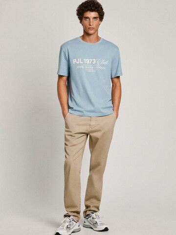 Pepe Jeans T-Shirt 'Malcom' in Blau