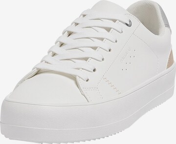 Sneaker bassa di Pull&Bear in bianco: frontale