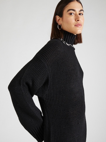 Monki Knit dress in Black