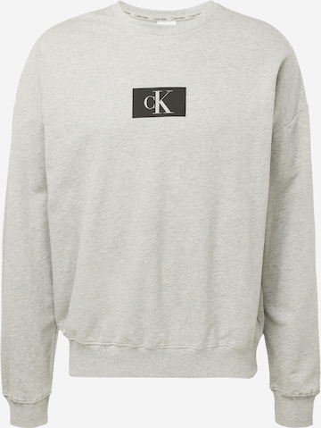 Calvin Klein UnderwearSweater majica - siva boja: prednji dio