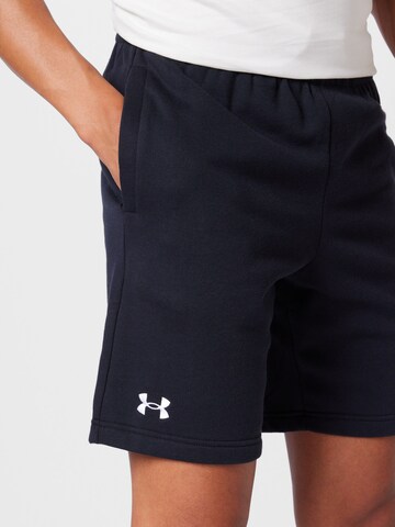 UNDER ARMOUR Regular Workout Pants in Black