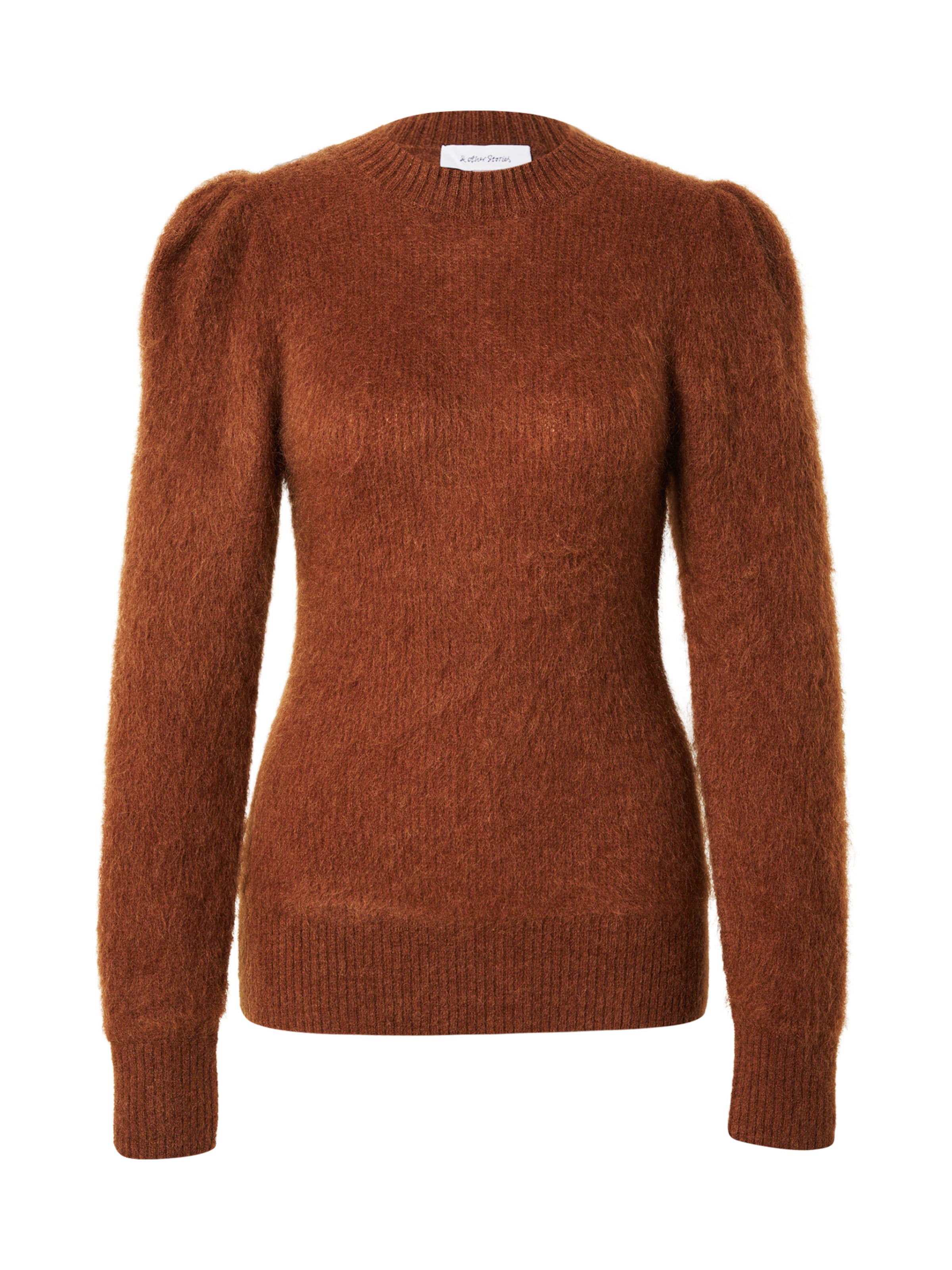 & Other Stories Svetr – hnědá: přední strana