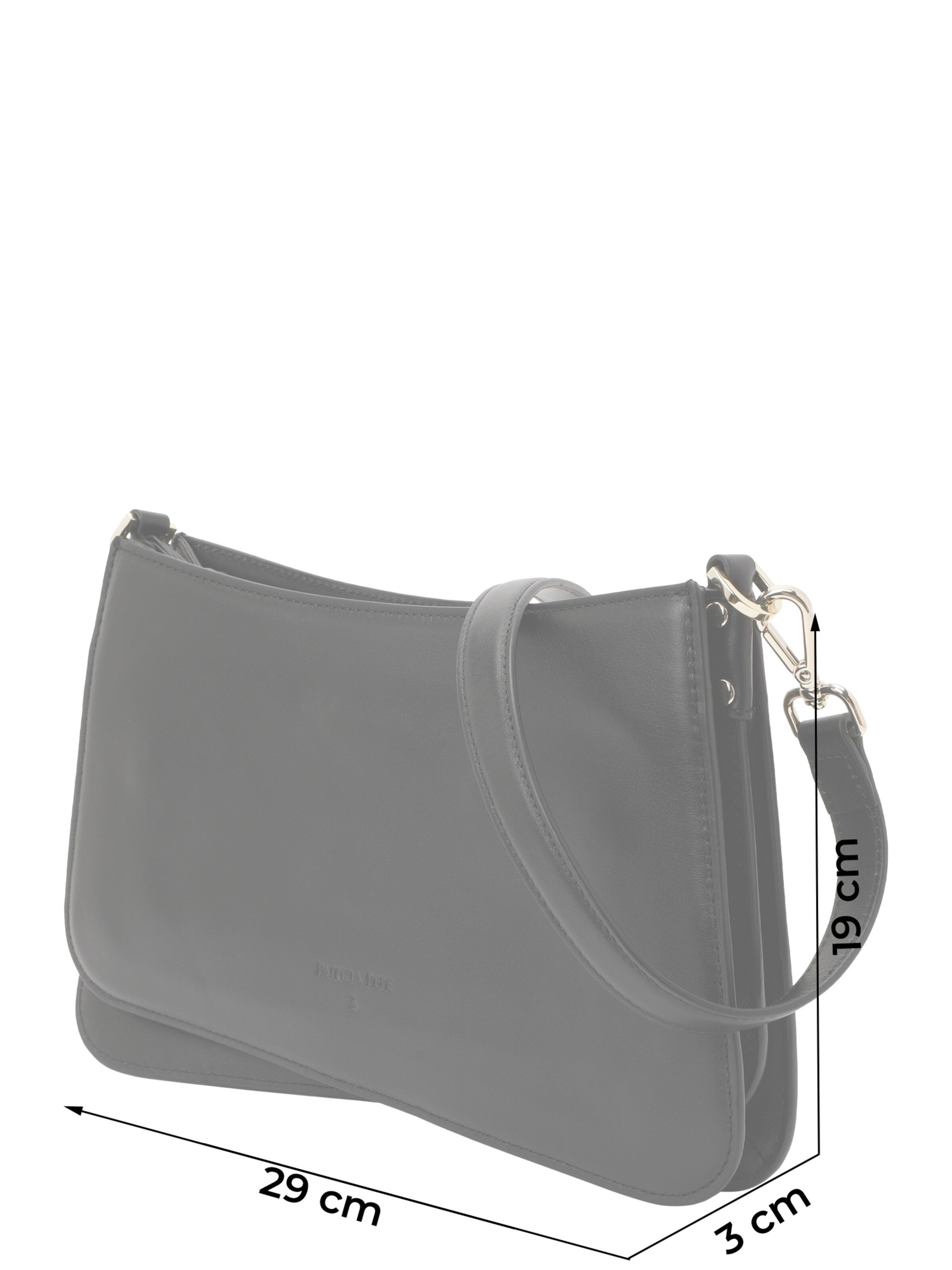 PATRIZIA PEPE Umhängetasche in Schwarz