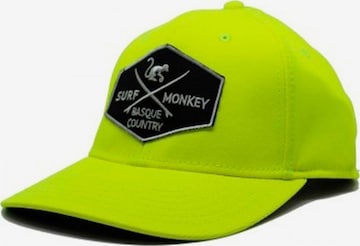 Surf Monkey - Boné desportivo em amarelo: frente