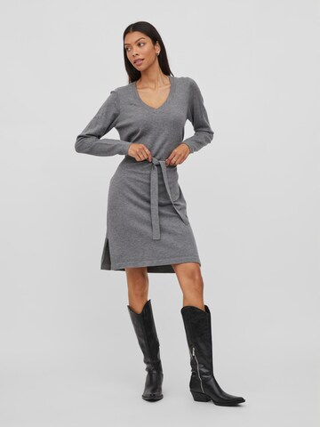 VILA Knit dress in Grey