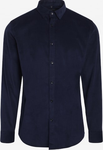 BRUUNS BAZAAR Regular fit Overhemd 'Norman' in Blauw: voorkant