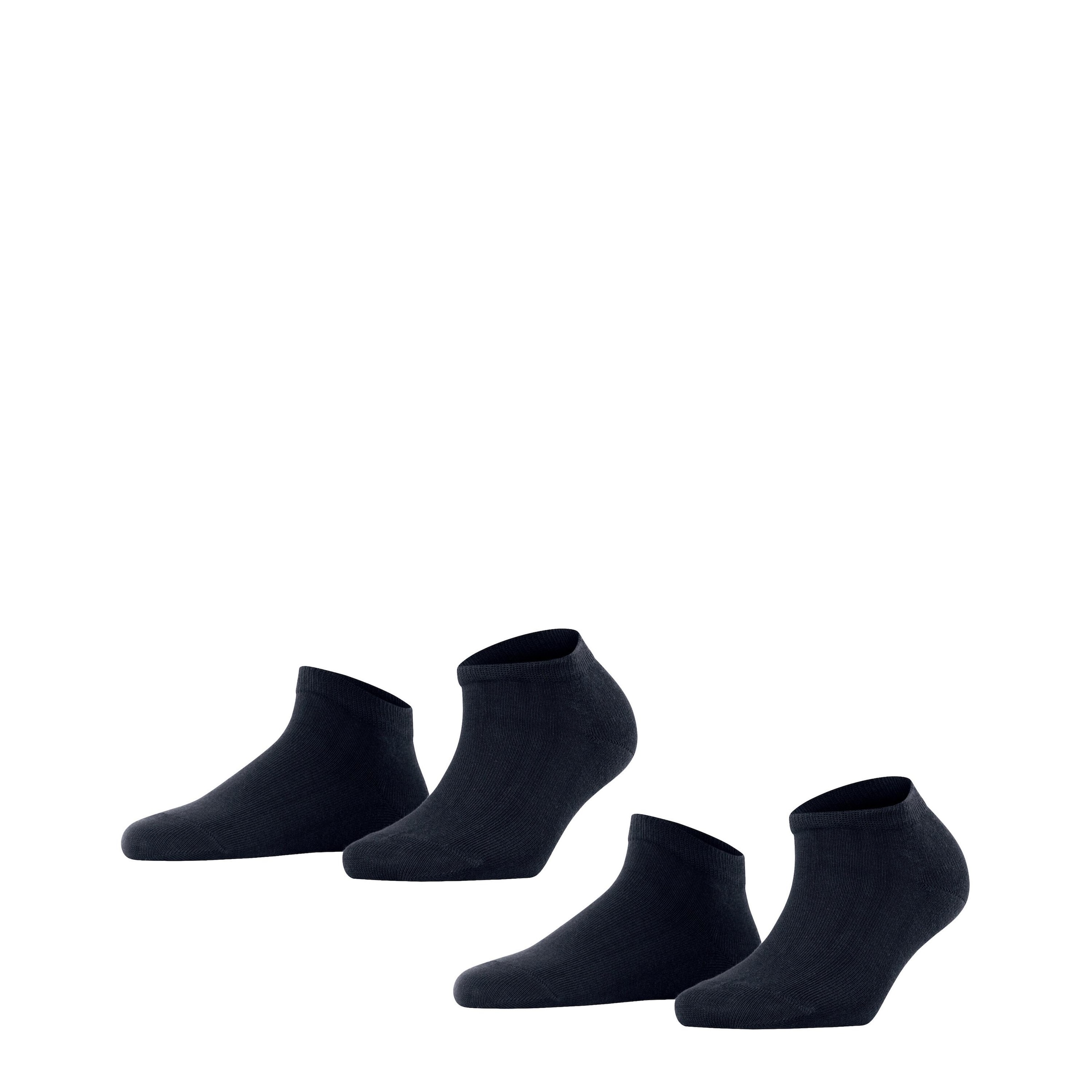 FALKE - Calcetines 'Happy' en negro: frente