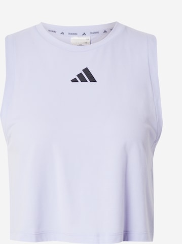 ADIDAS PERFORMANCE Спортивный топ в Лиловый: спереди