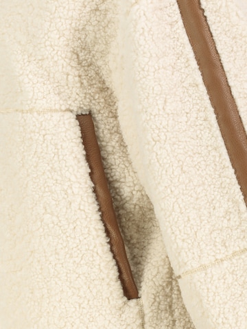 Sublevel Fleece jas in Wit