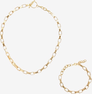 LASCANA Jewelry Set in Gold: front