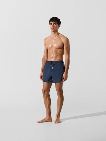 Karl Lagerfeld Badeshorts 'Ikon' i blå: forside