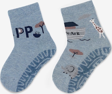 STERNTALER Къси чорапи 'Fli Fli AIR DP' в синьо: отпред