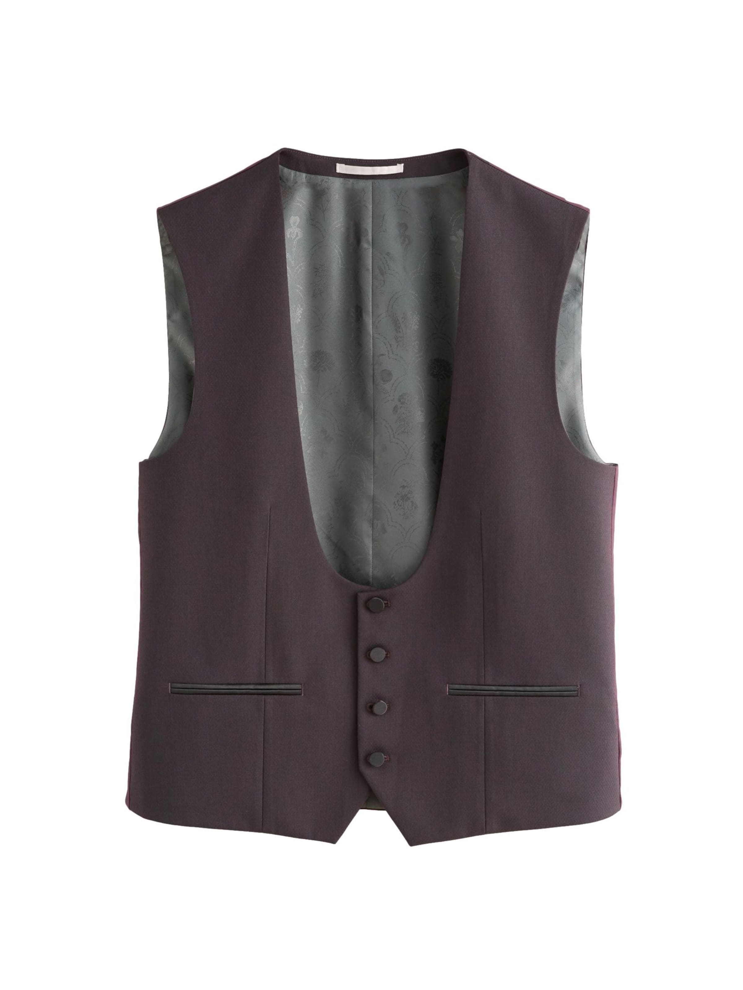 Gilet de costume Next en rouge : devant