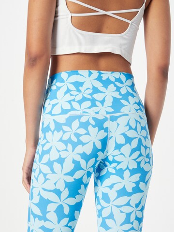 ROXY Skinny Workout Pants 'SEE THE GOOD' in Blue