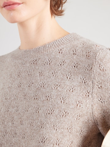 VERO MODA Sweter 'VMDoffy' w kolorze szary