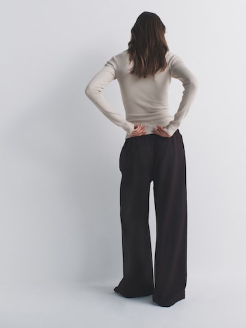 The Set Wide leg Jeans in Blauw